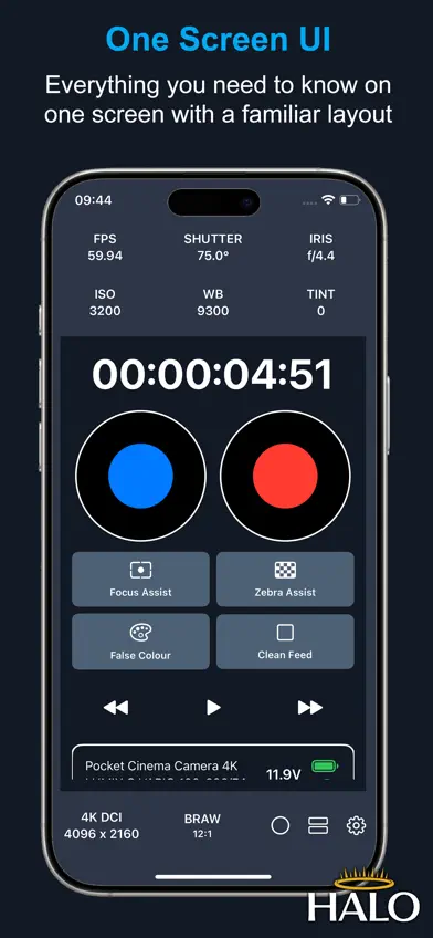 Halo Camera Control Blackmagic screenshot 1