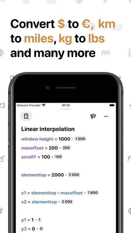 Calculo: advanced calculator