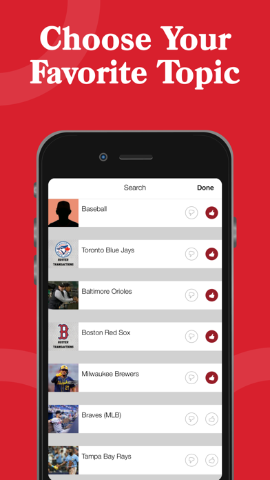 Fantasy Baseball News Screenshot