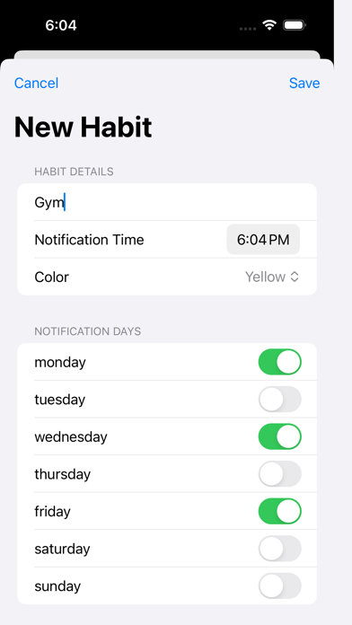 Screenshot #2 pour Just habit