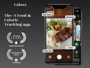 Caloez: Calorie Tracker iPad screenshot