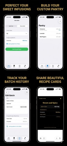 Honey Mix Recipe Calculator screenshot