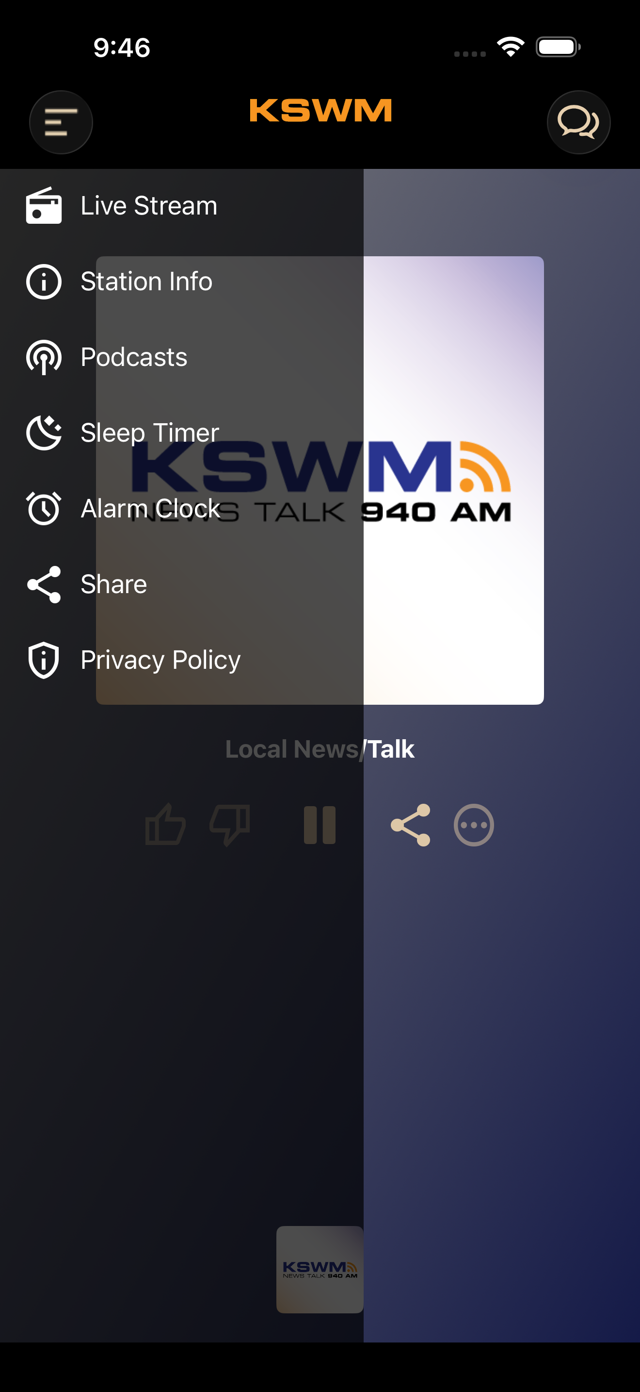 KSWM AM 940 News Talk screenshot 3