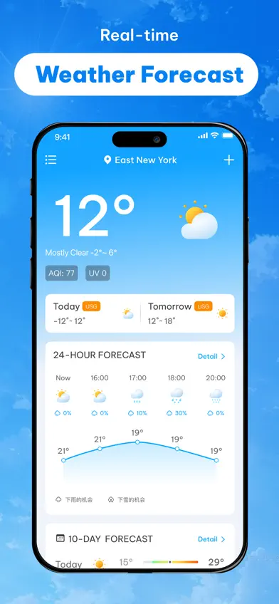 Weather Scope - Local Forecast screenshot 1