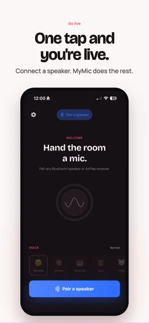 myMic: Bluetooth Mic Speaker screenshot 2