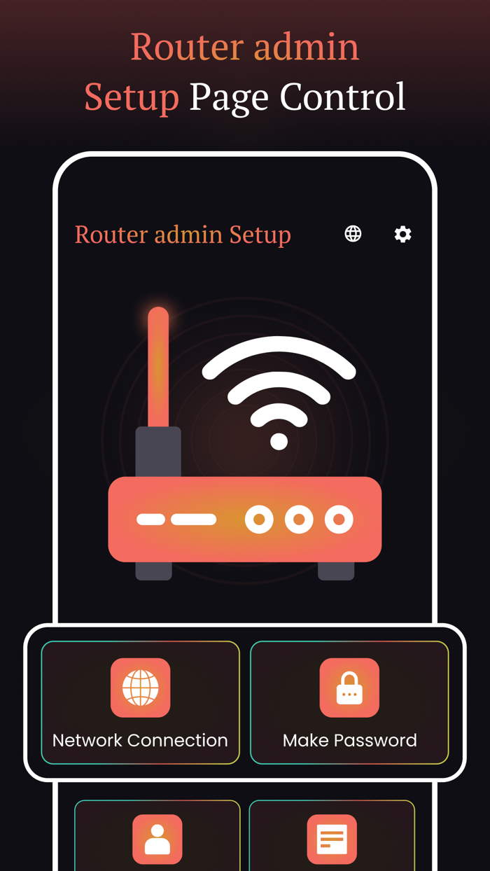 Wifi Router Setup Control
