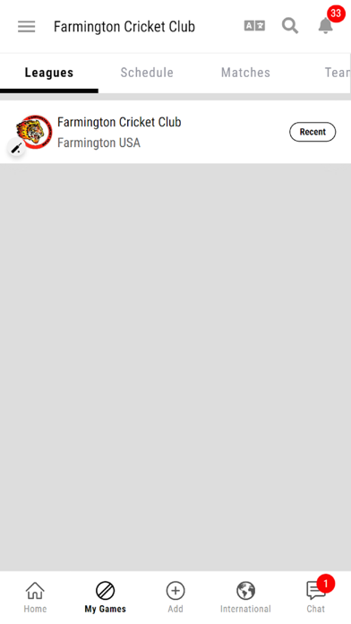 Farmington CC Screenshot