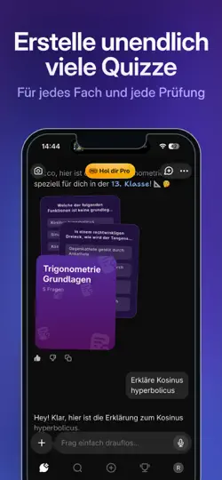 Screenshot von Knowunity: #1 KI Lernapp auf dem iPhone 4
