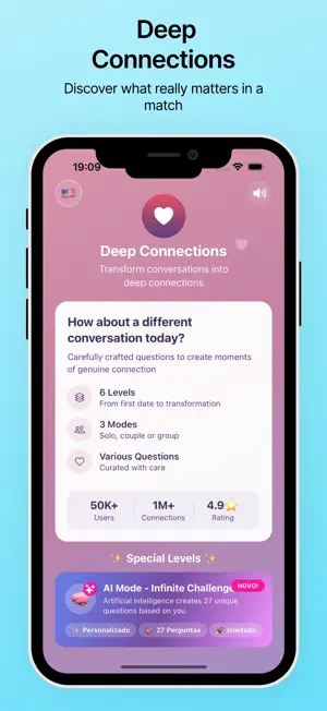 DeepConnection - Question Game screenshot 1