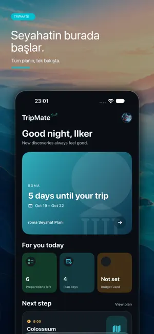 TripMate screenshot 1