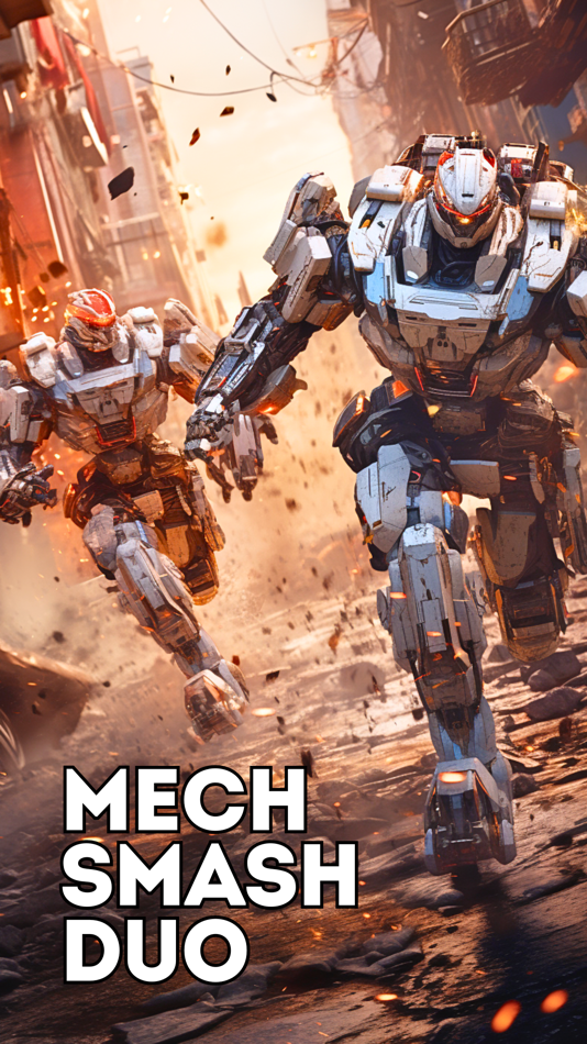 #1. Mech Smash Duo Robot Fighting (iOS) 由: Mayank Bhoria