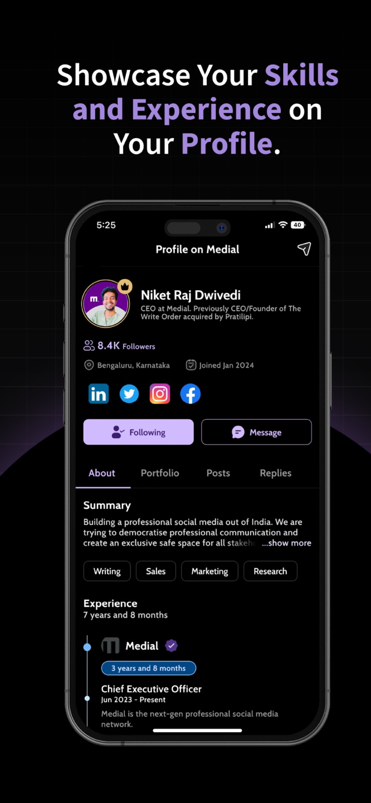 Medial - Startup News and Tech iphone screenshot 1