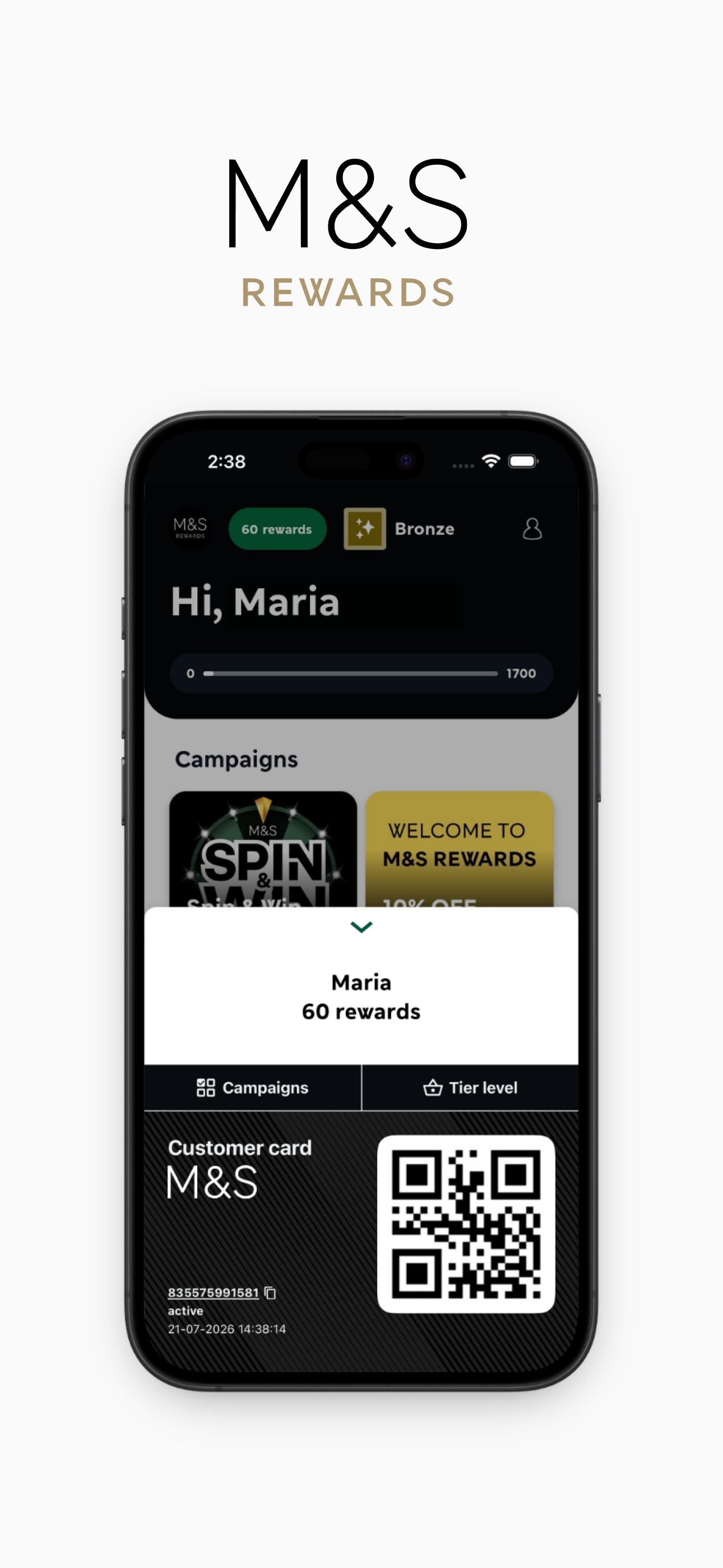 M&S Rewards screenshot 2
