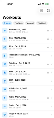 Weave: Workout Stories Screenshot 5 of 5