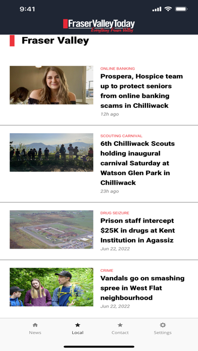 FraserValleyToday Screenshot