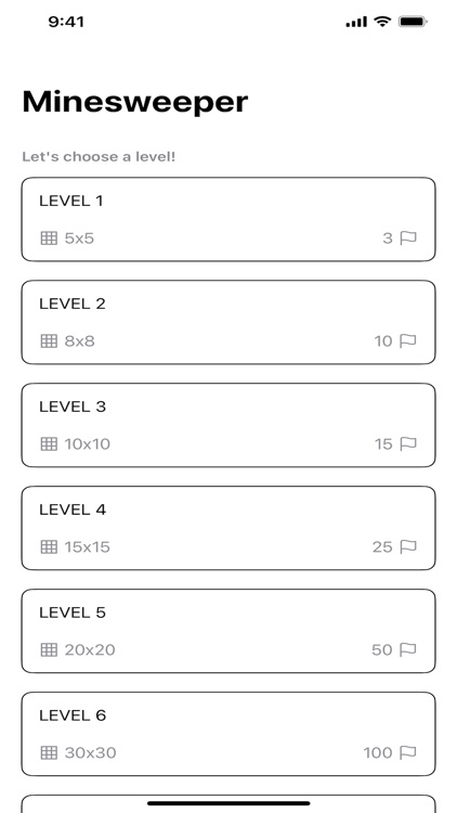 Modernist Minesweeper