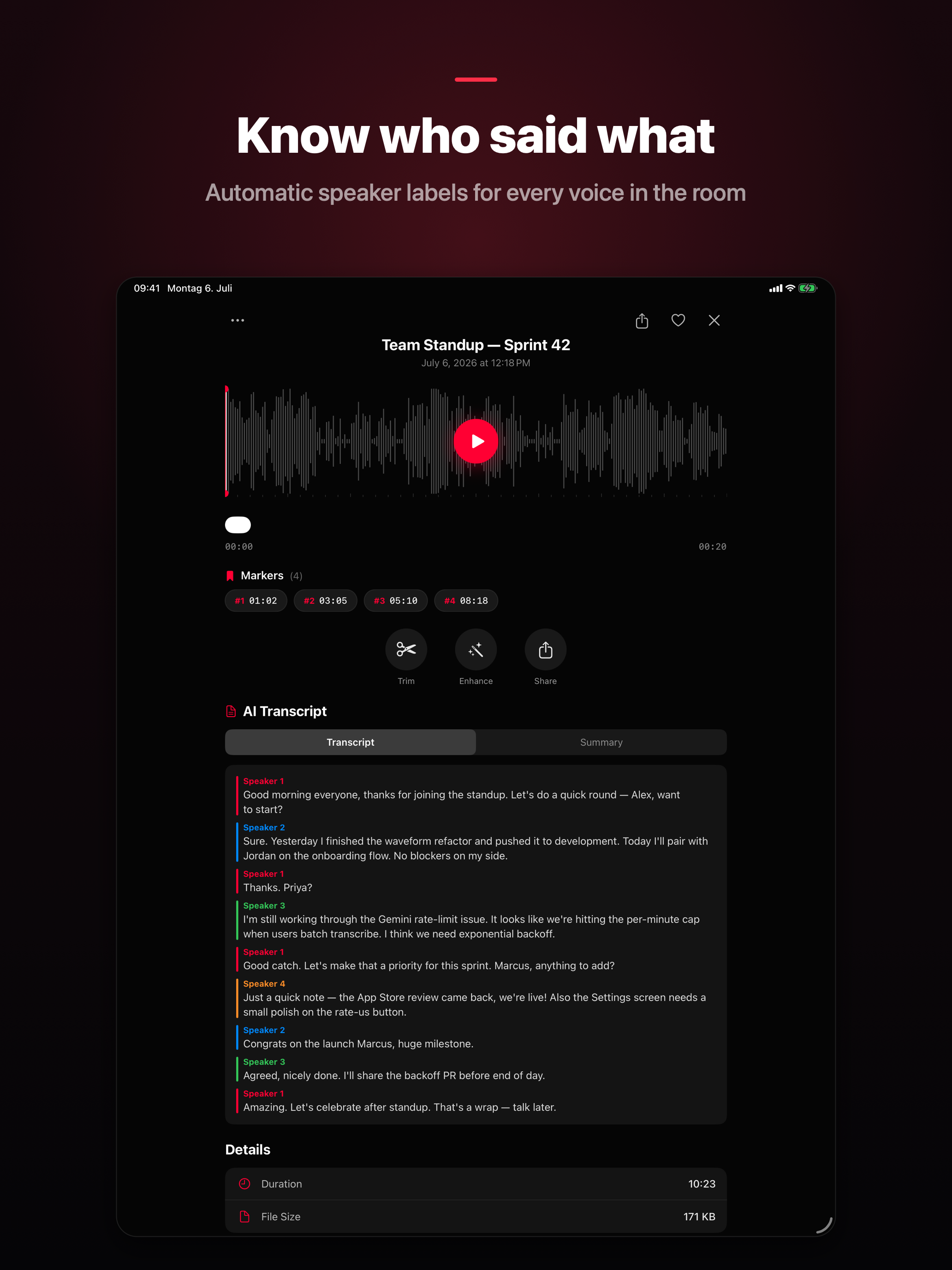Pro Voice Recorder: AI Notes screenshot 8