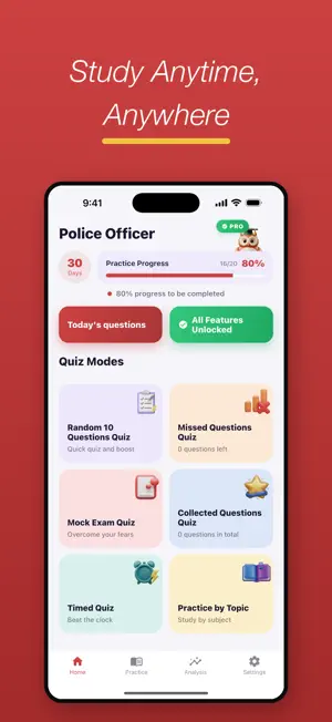 Police Officer Exam Prep screenshot 4