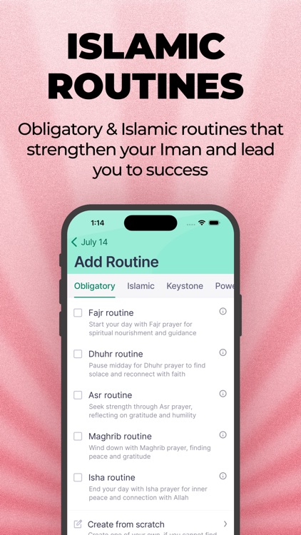 Eebadat Islamic Habit Tracker