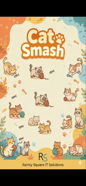Cat Smash – Cute Match Puzzle screenshot 4