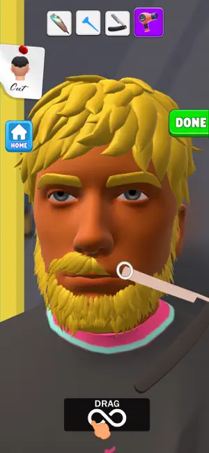 Perfect Hair Barber TrimTattoo screenshot 1