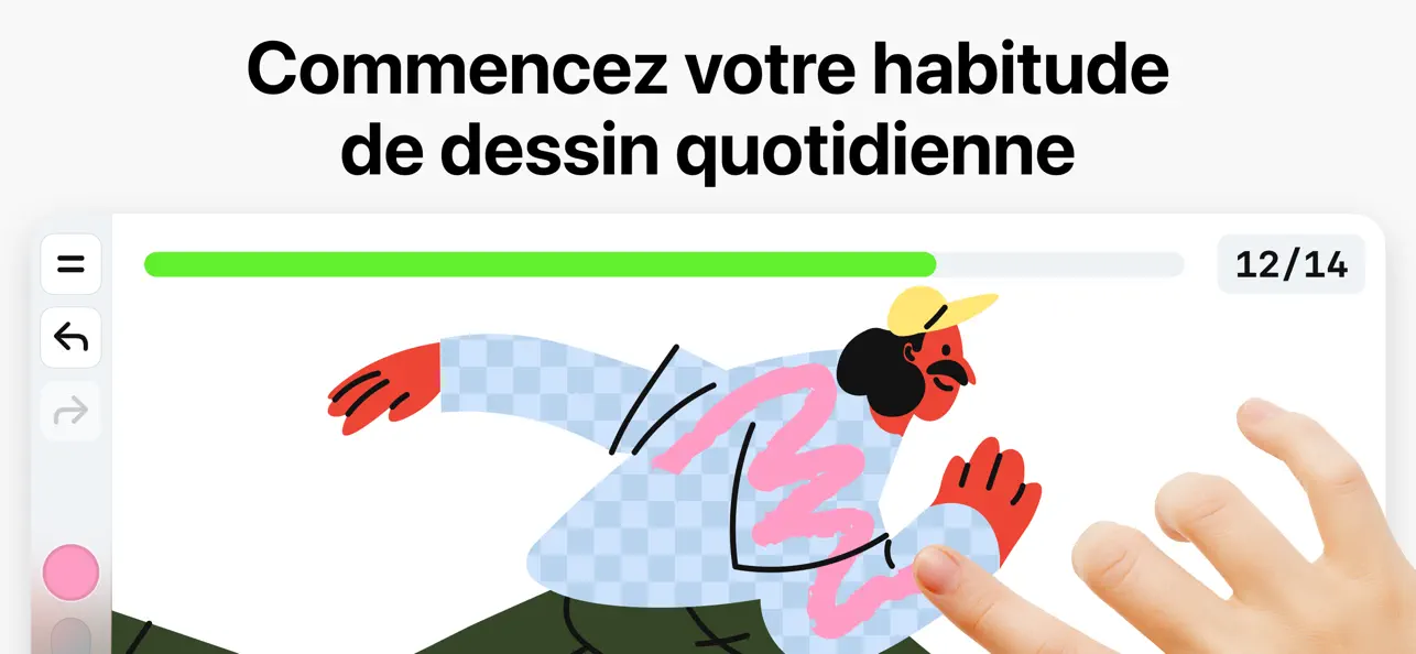 Screenshot #3 pour ArtWorkout: Jeux de Coloriage