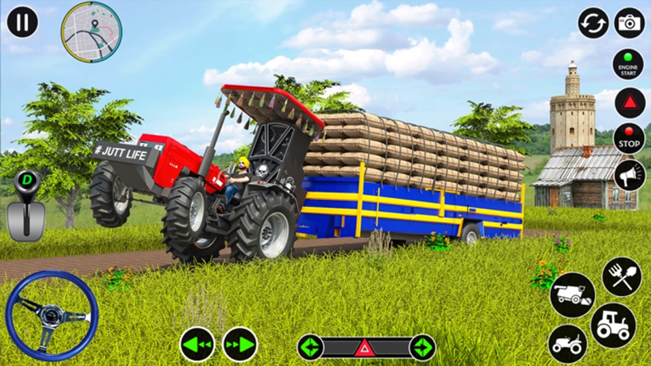 #6. Tractor Simulator Games 2024 (iOS) Podle: Muhammad Awais Akram