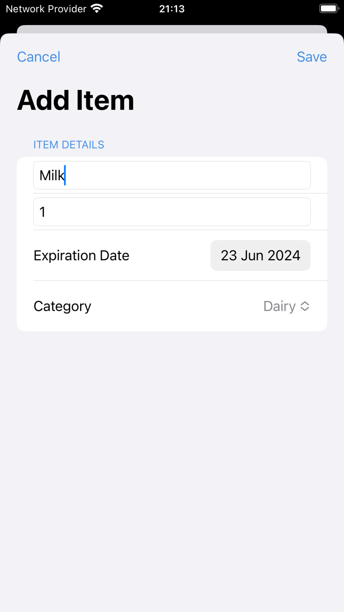 Fridge Buddy - Less Food Waste