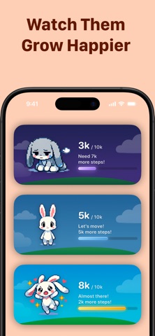 Steppy: Virtual Pet Widget Screenshot 7 of 7