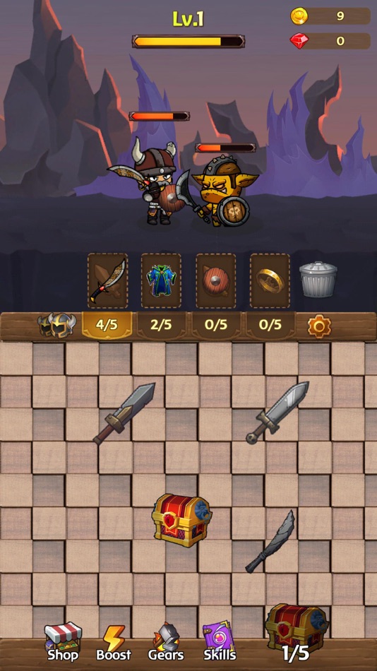 #2. Merge Hero - Battle Simulator (iOS) 由: 冰 冯