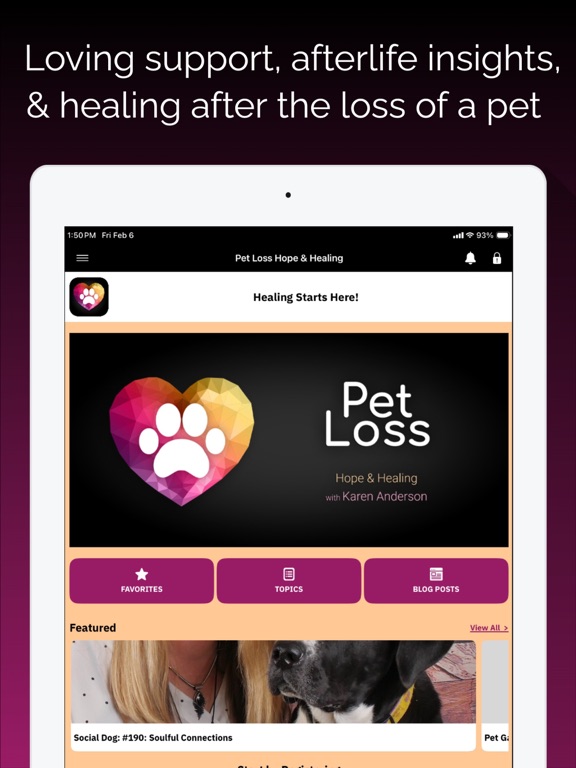 Screenshot #5 pour Pet Loss Hope & Healing