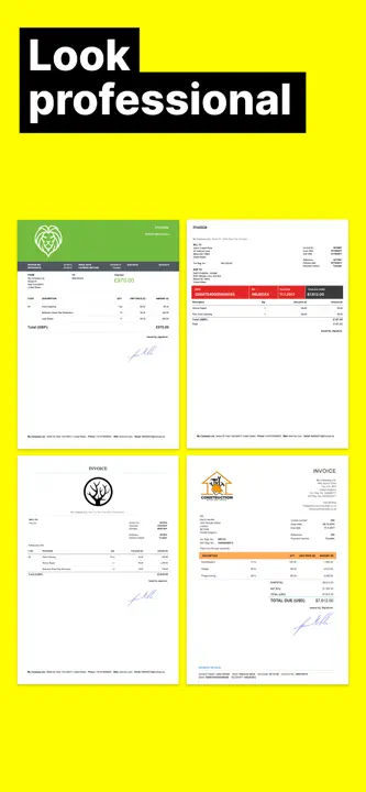 Freebie Invoice Makerのスクリーンショット（6/7）
