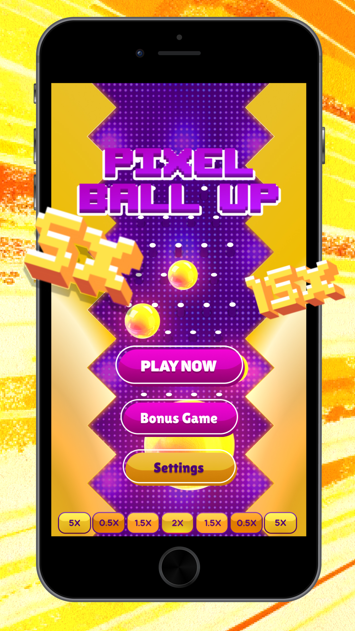 Pixel-Ball Up