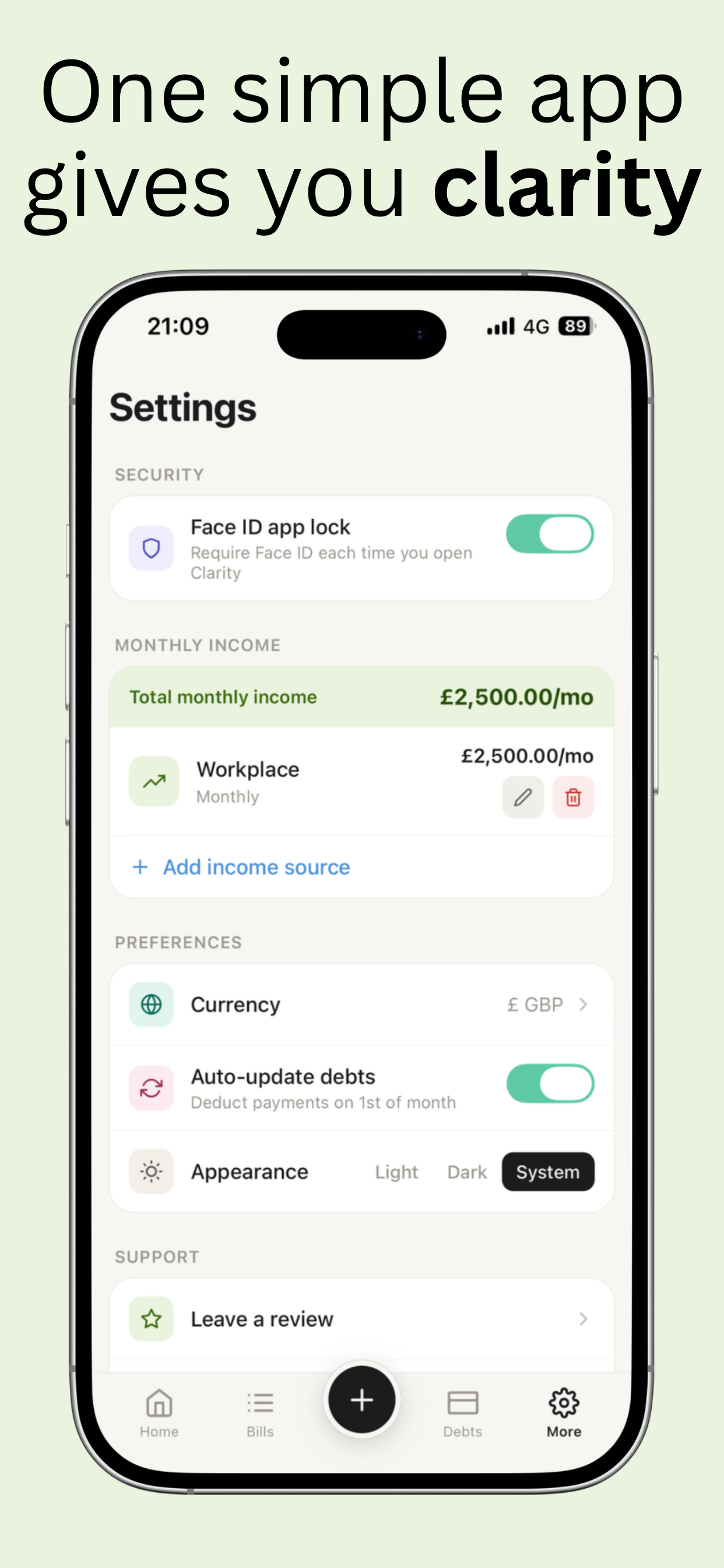 Clarity - Personal Finance screenshot 3