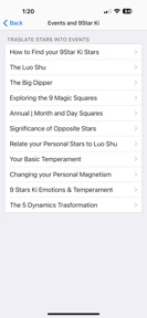 9 Star Ki Astrology Lite screenshot