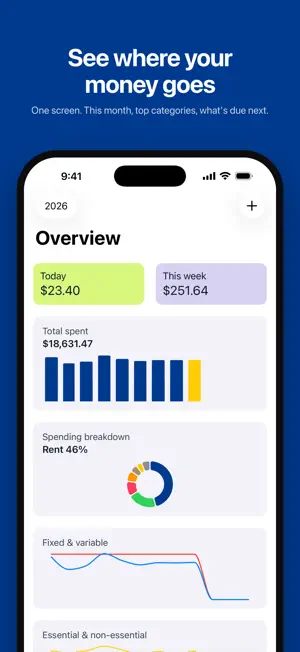SpendFit Expense Tracker screenshot 1