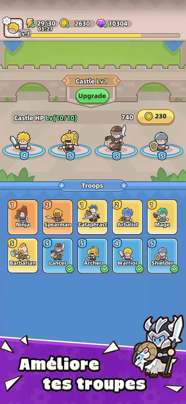 Gear Defenders Hack screenshot 3 - iOS game interface