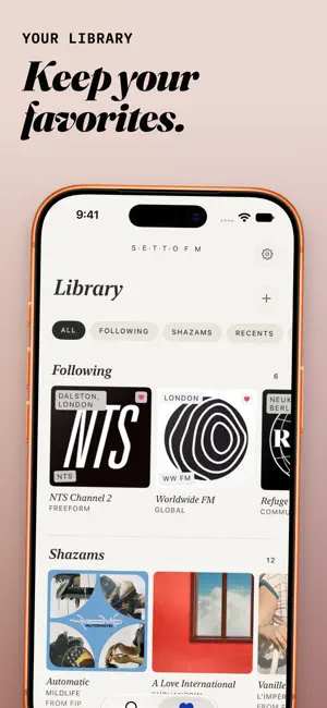 Setto FM: Curated Radio screenshot 4