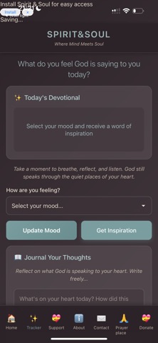Spirit&Soul - Faith Journal screenshot