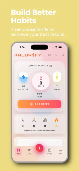 Kalorify - Smart Fitness Hub screenshot 1