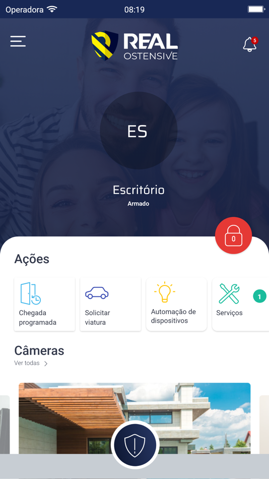 #1. Real Security Mobile (iOS) Podle: Eletronic Alarmes