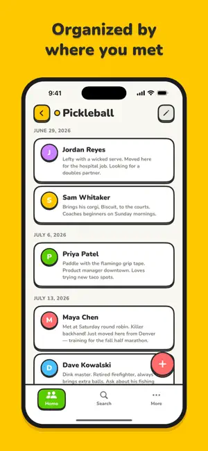 Appquaintances screenshot 1
