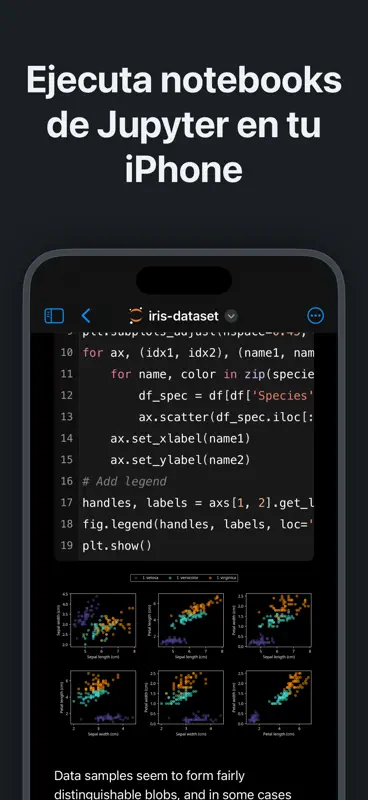 IDE Python y Jupyter – Juno screenshot 4 of 8