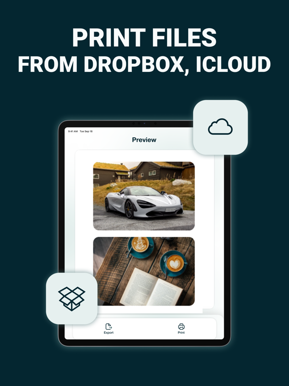 Print: Smart Wireless Printer iPad screenshot 8 - Productivity app