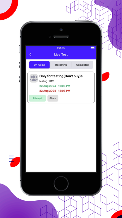 ICS Coaching Centre Screenshot