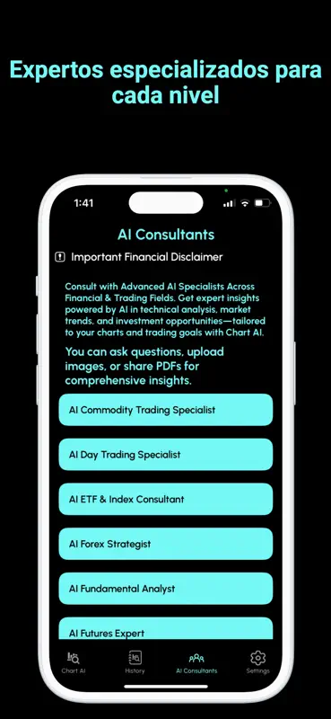 Asistente de trading Chart AI screenshot 4 of 7