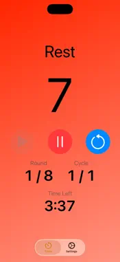 Tabatas Timer screenshot 3