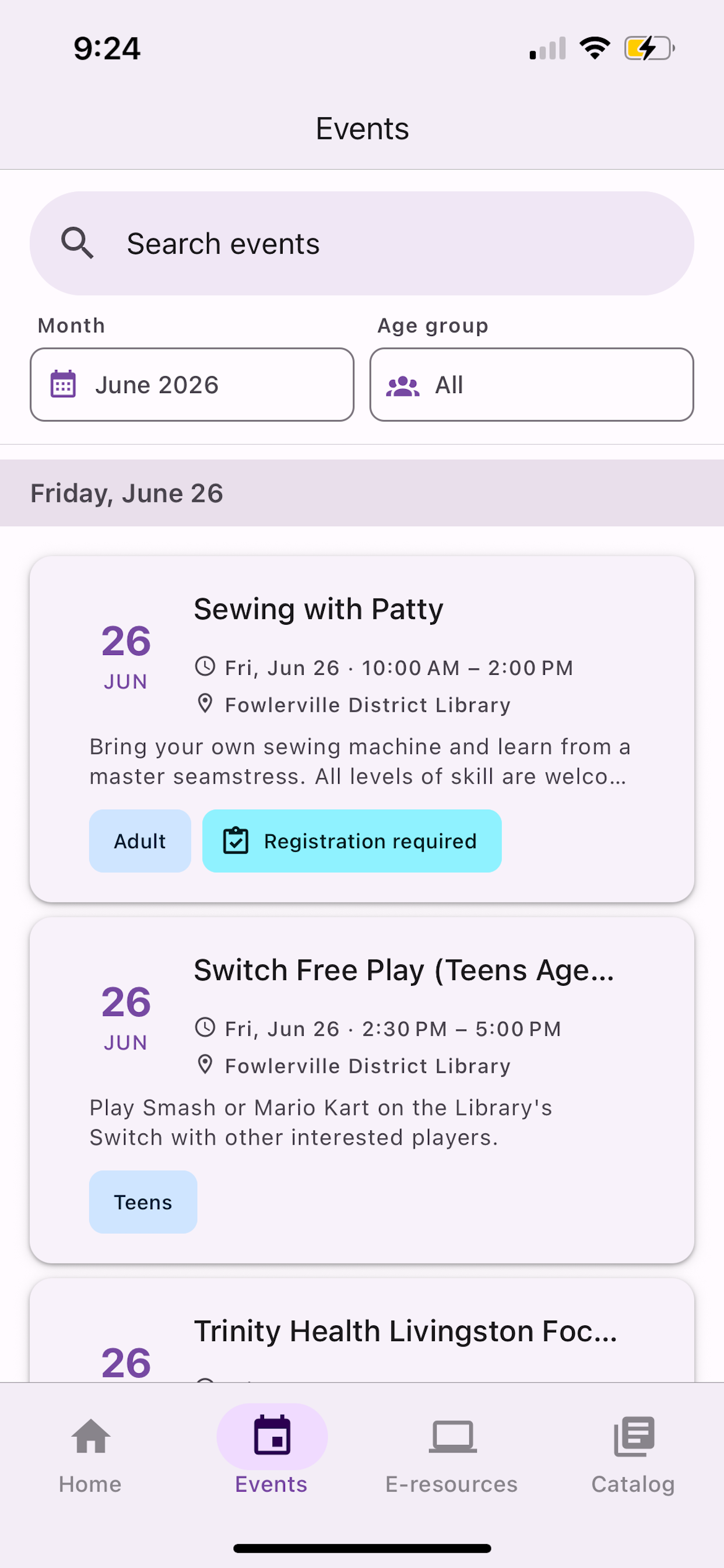 Fowlerville Library On-The-Go screenshot 2
