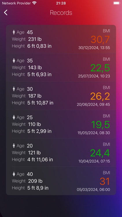 SmartBMI - BMI Calculator