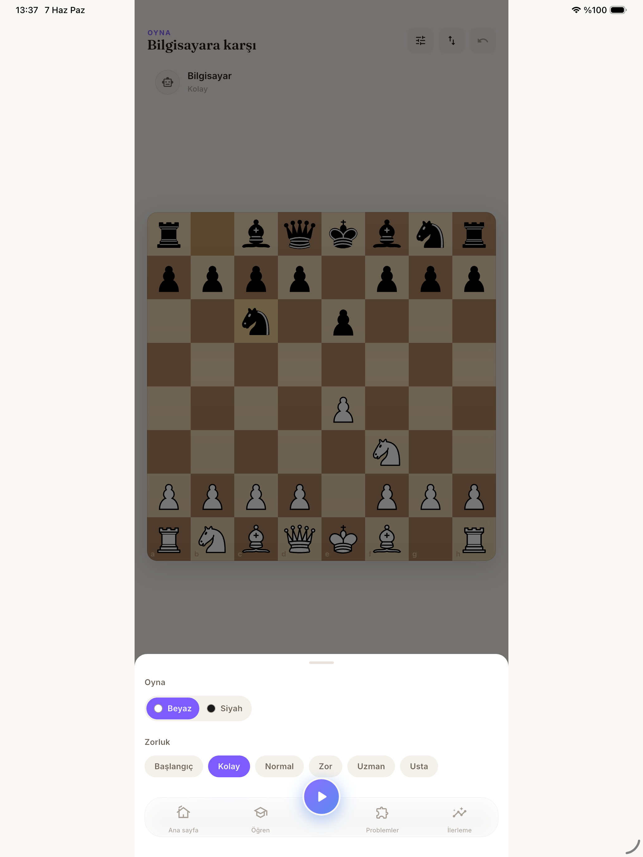 Aria: Chess Game